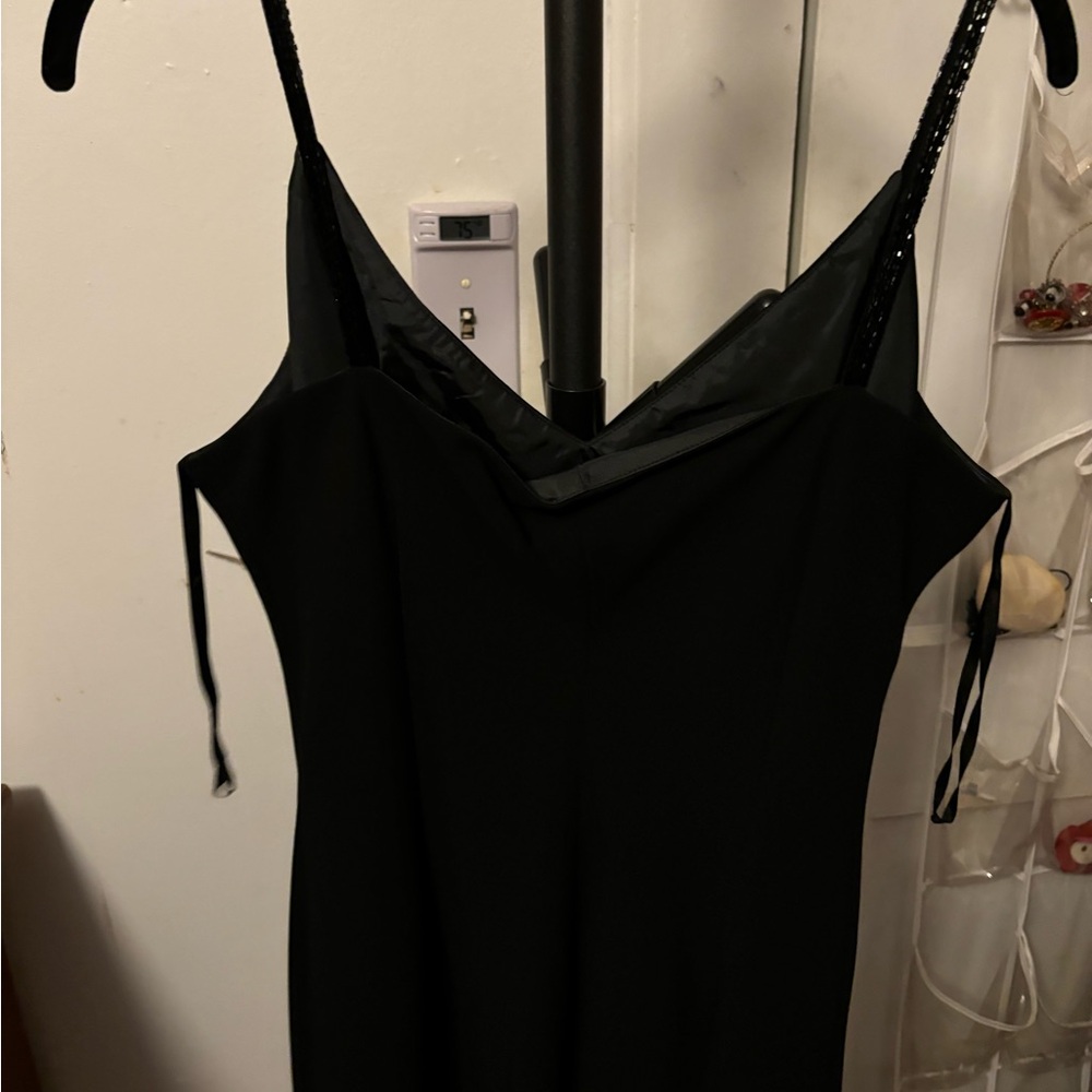 Beautiful Black Maxi Dress size 12 - Picture 4 of 5